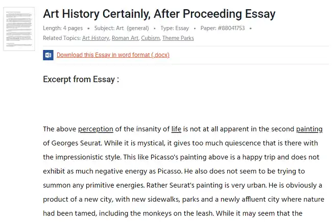 PaperDue essay sample