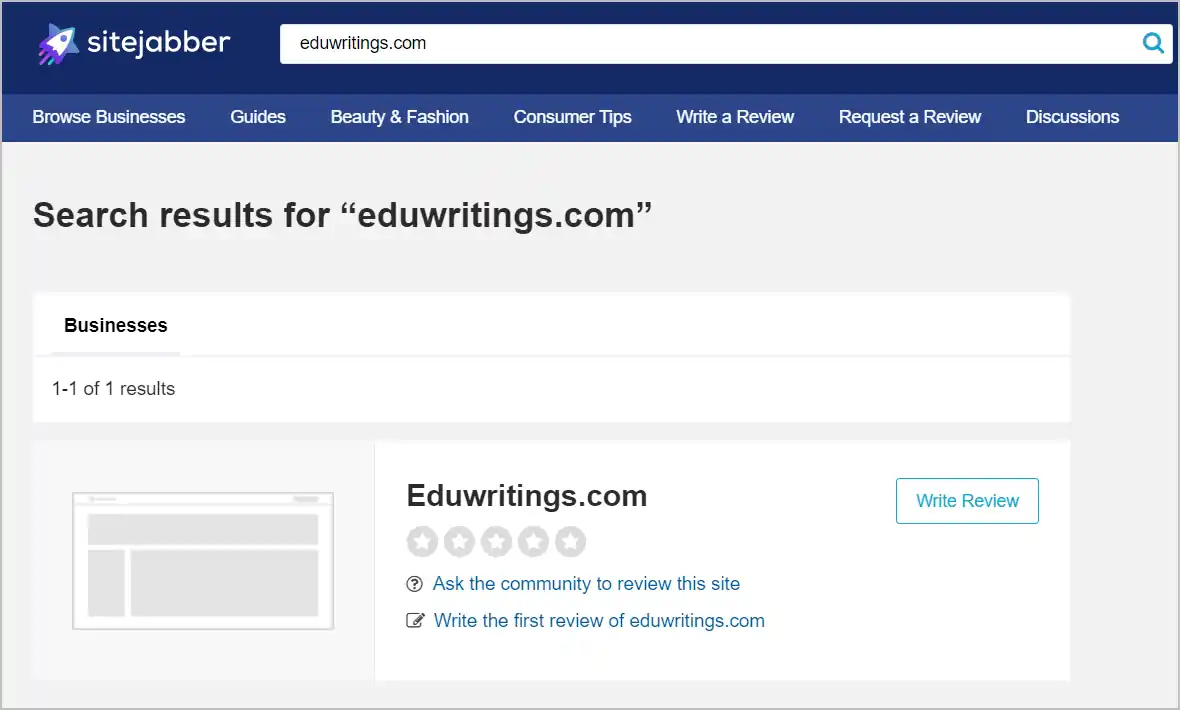 customer review