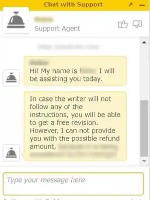 Expertwriting customer support