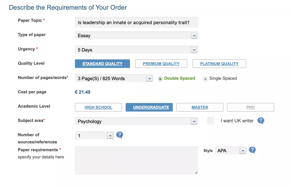 ProEssayWriting order