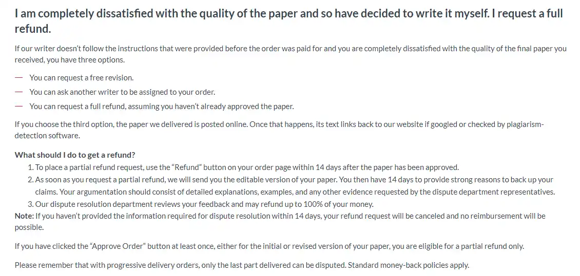 AffordablePapers Guarantees