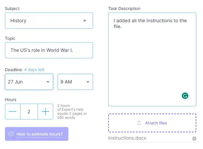 Paperial order form