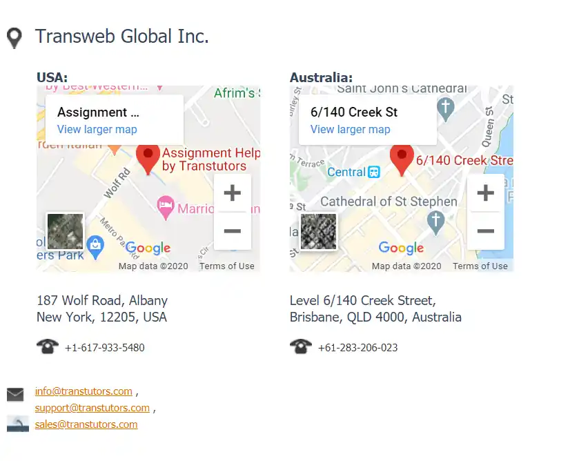 TransTutors real address