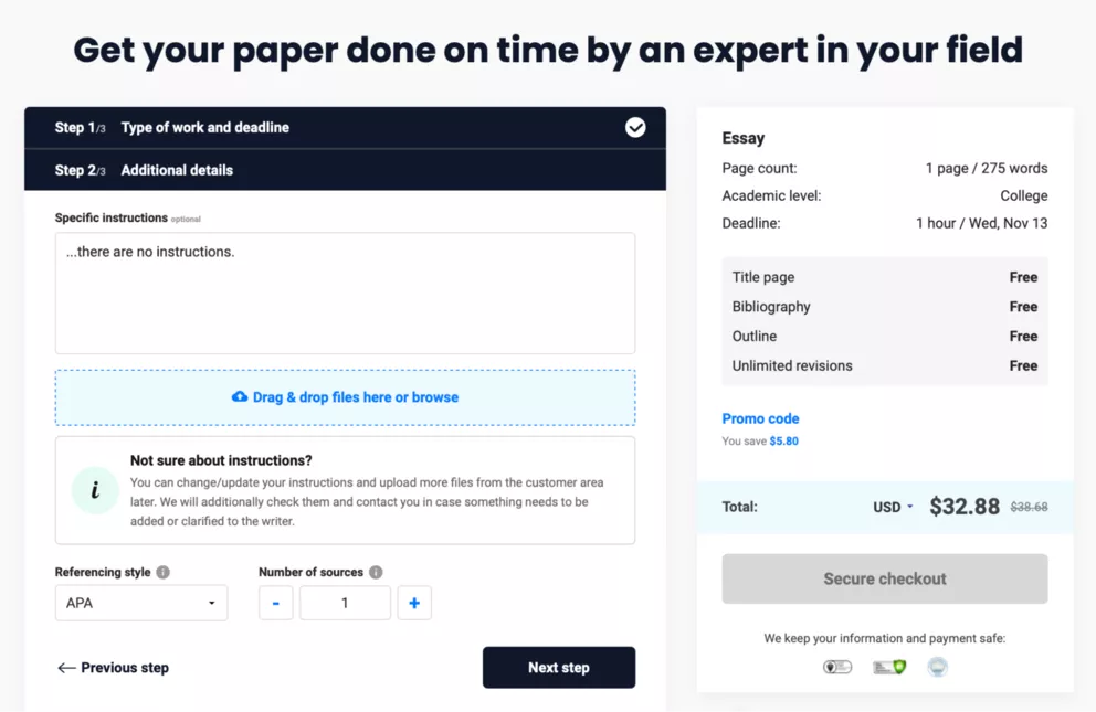 DissertationGuru order