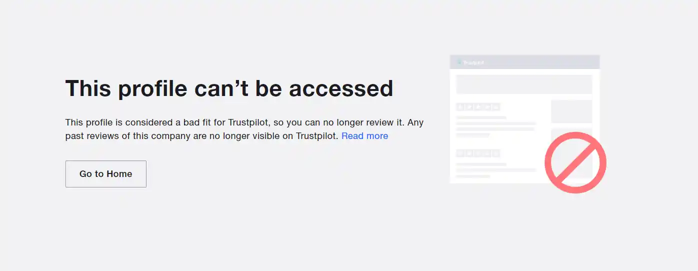 Essaytigers is blocked on TrustPilot