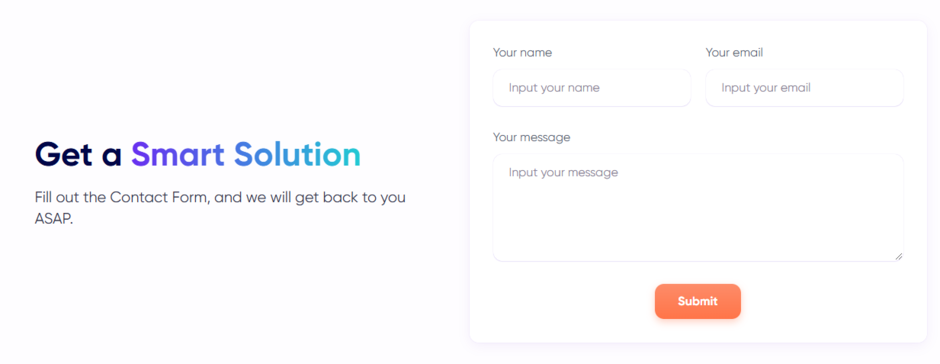 Contact form