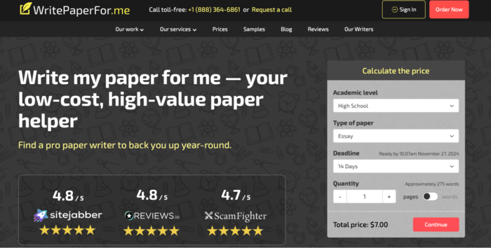 WritePaperFor.me logo