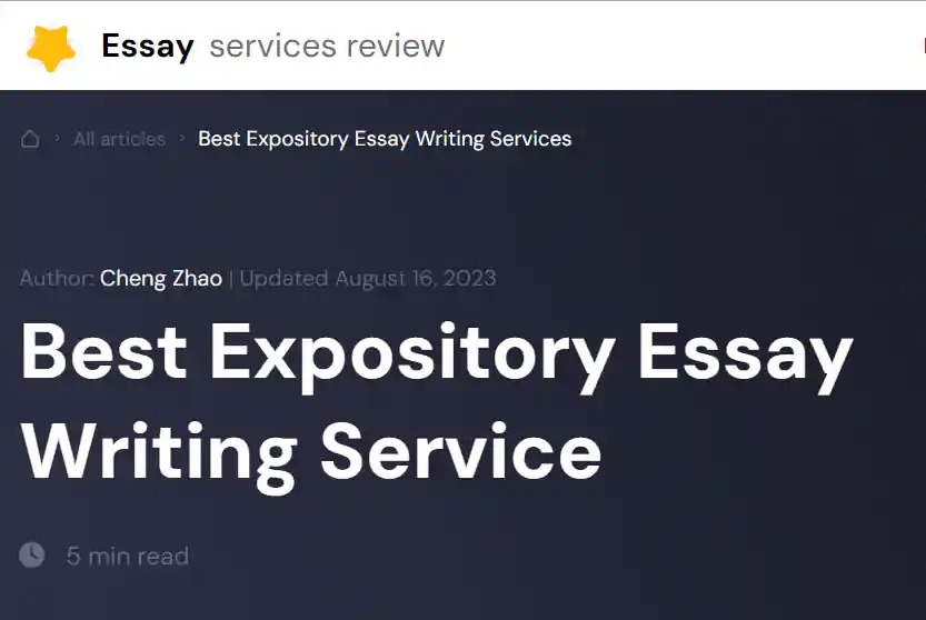 Best Expository Essay Writing Services