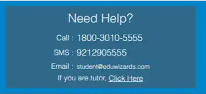 Eduwizards customer support