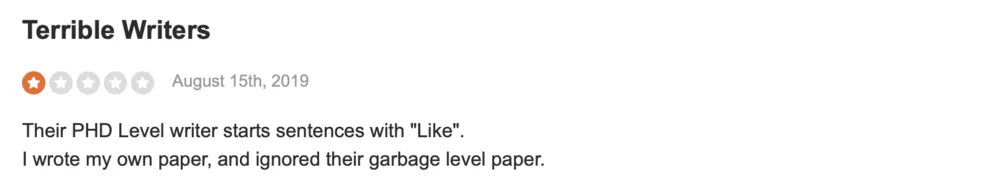 ProEssayWriting reviews