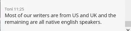Most of writers on AustralianWritings are native English speakers