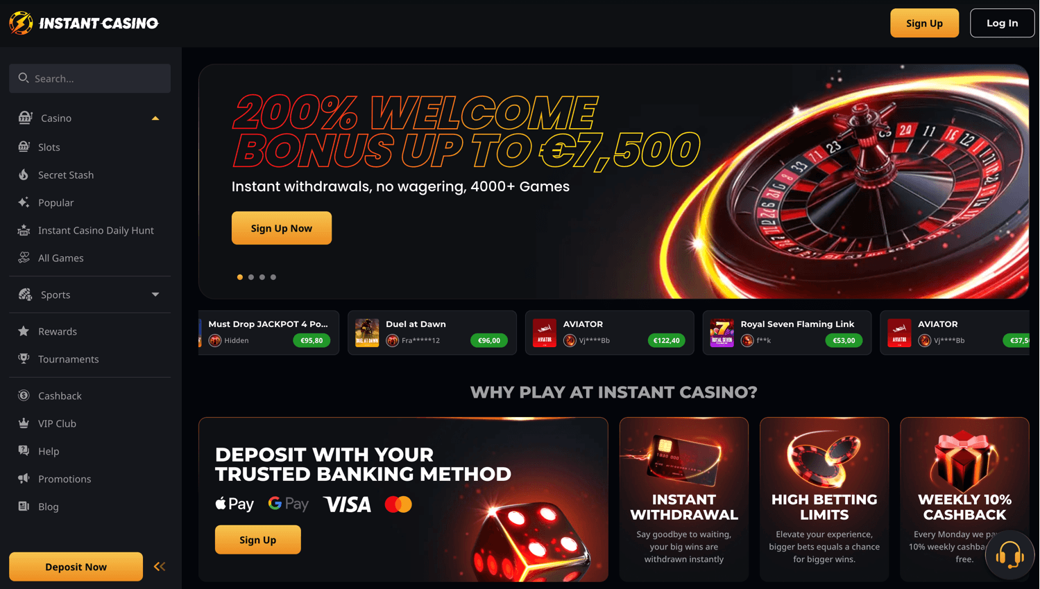 Instant Casino