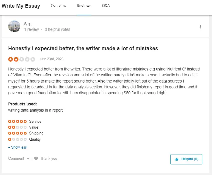 WriteMyEssays ordering process