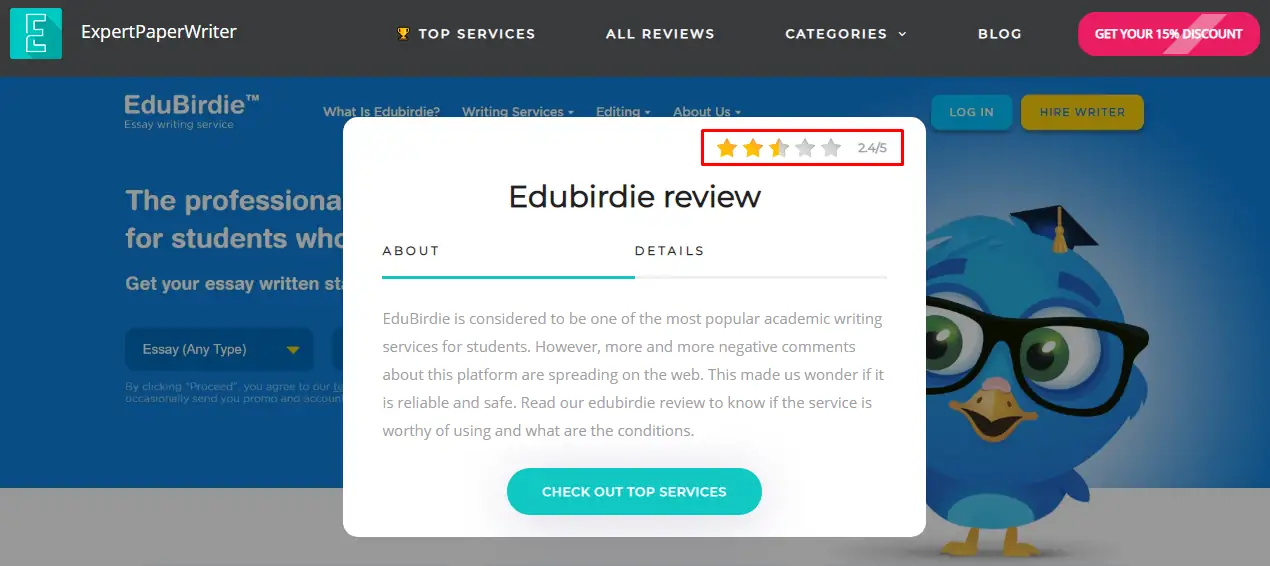 Reviews on EduBirdie