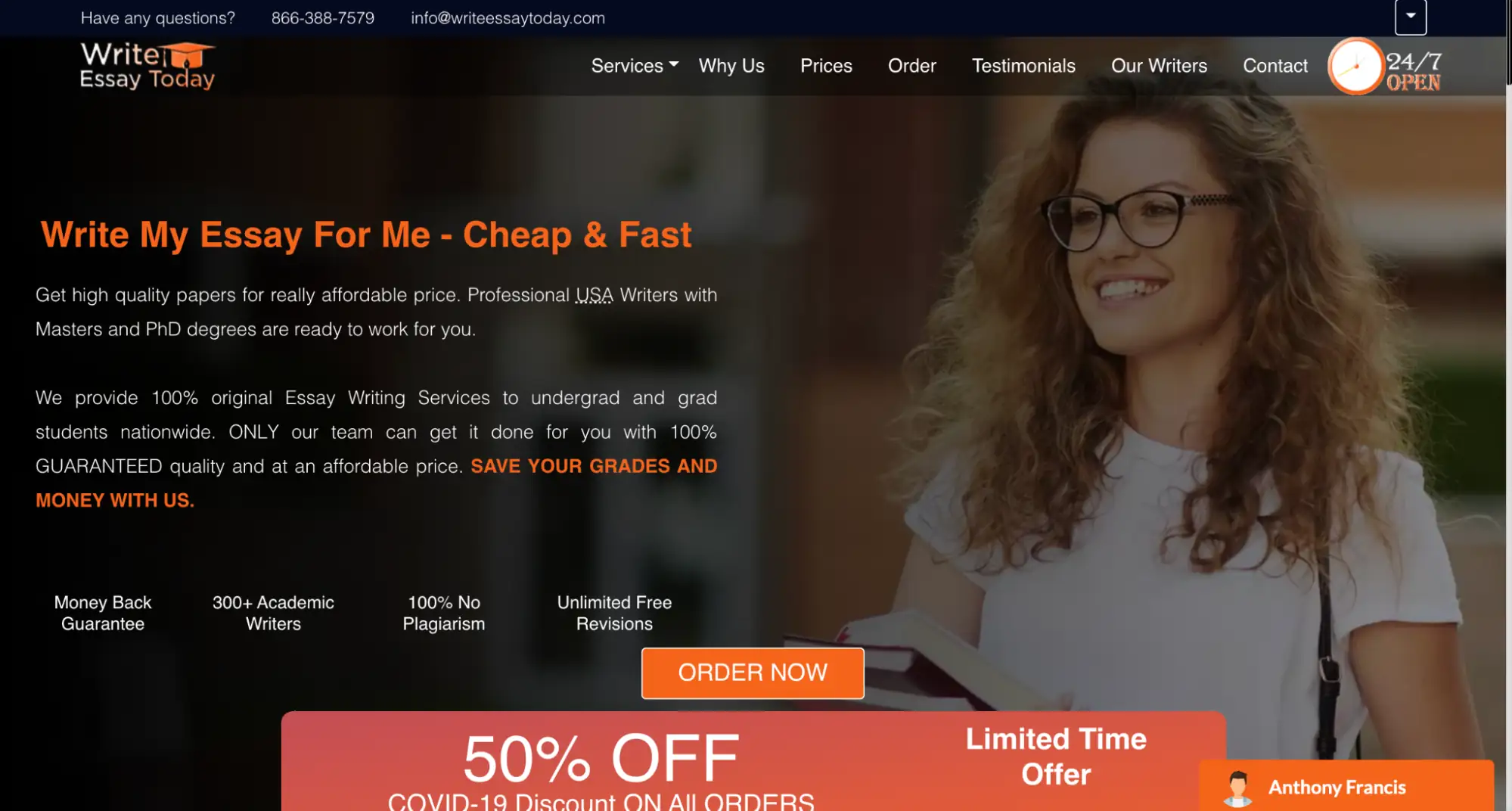 WriteEssayToday review logo