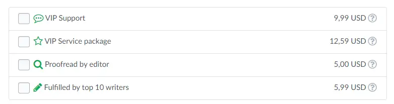 Essaygeeks Additional Features