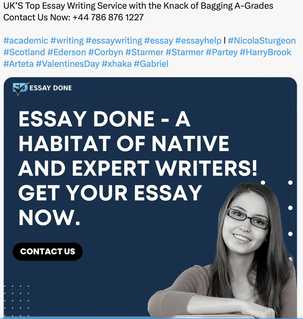 EssayDone social media