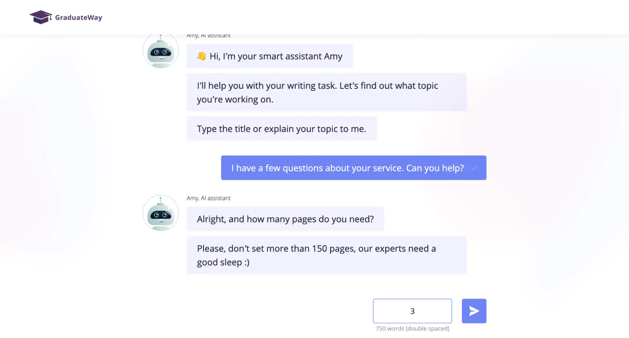 GraduateWay smart assistant