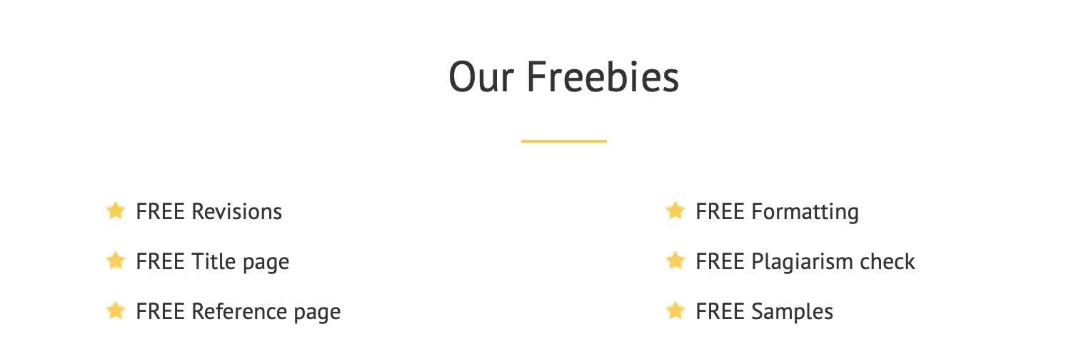 Essaystone Additional Features