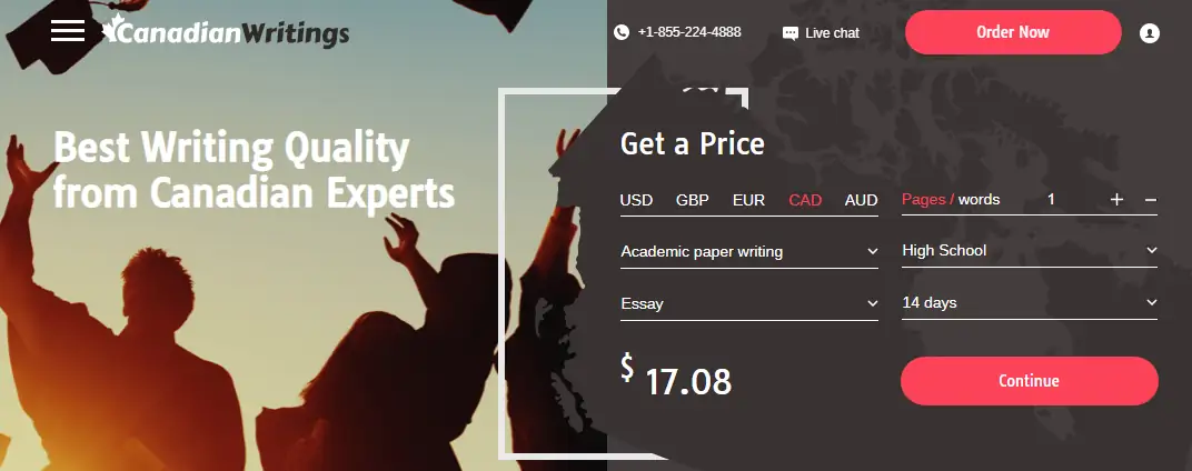 CanadianWritings review logo