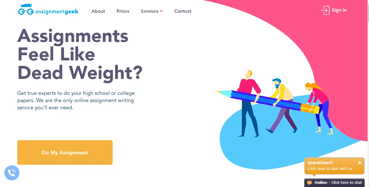 assignmentgeek review logo