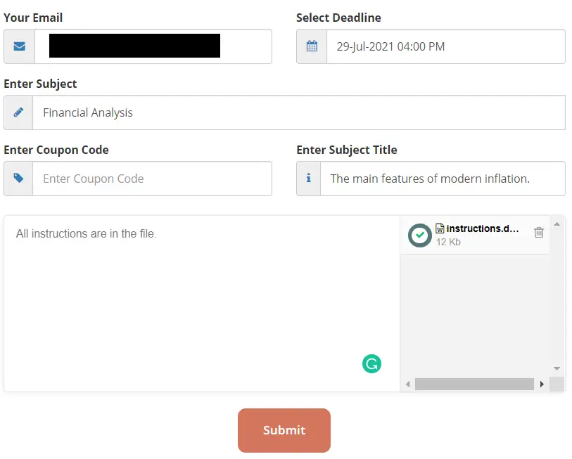 AllAssignmentHelp order form