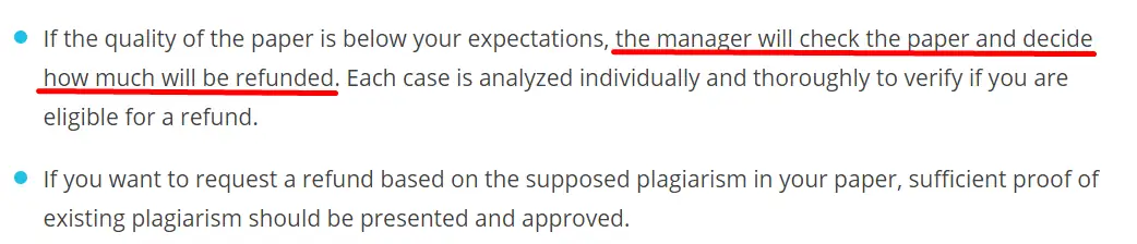 EssayOneDay guarantees