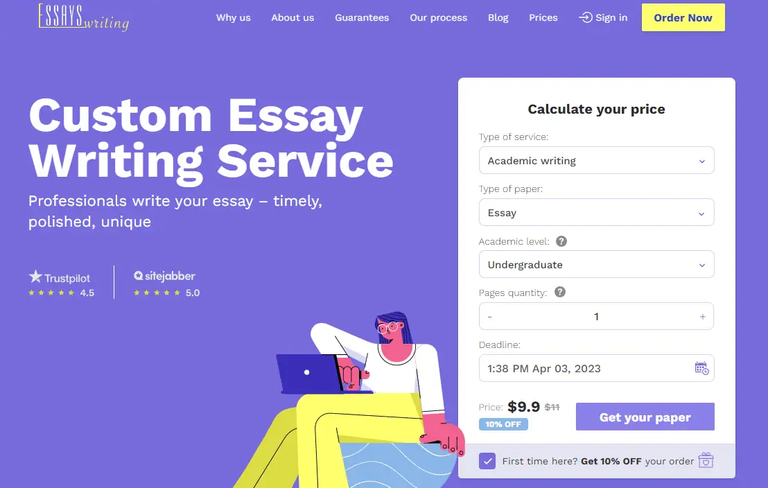 Essayswriting review logo
