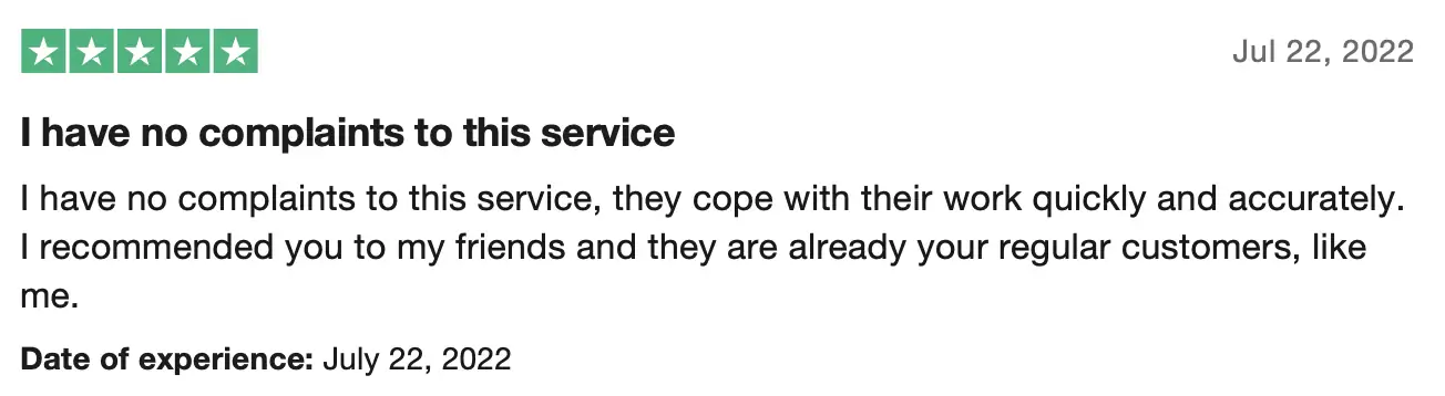 Reviews on Essaystone at Trustpilot