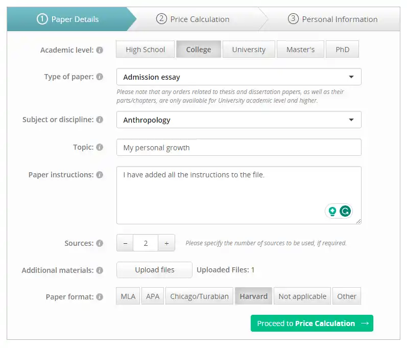 Superbpaper order form