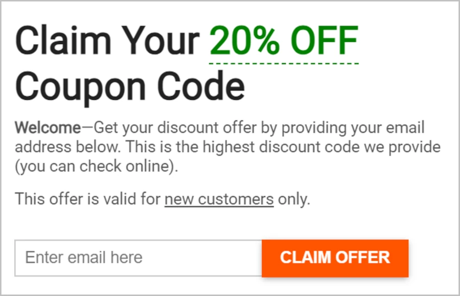 Promo Codes class=