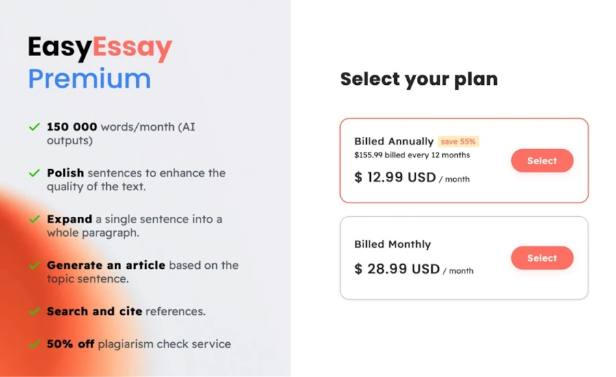 review Easyessay.ai