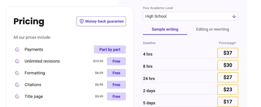 Prices and Discounts