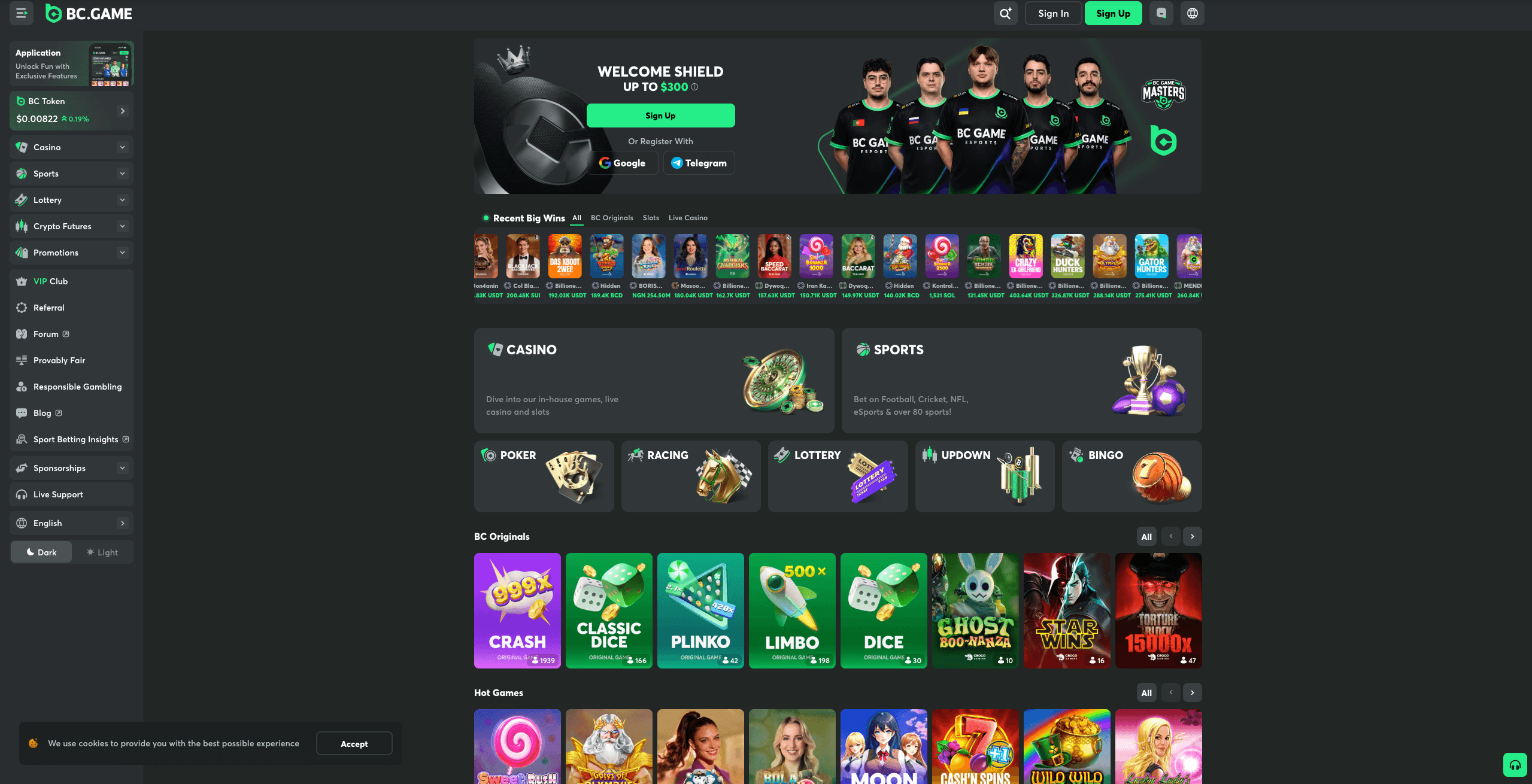 BC game Casino