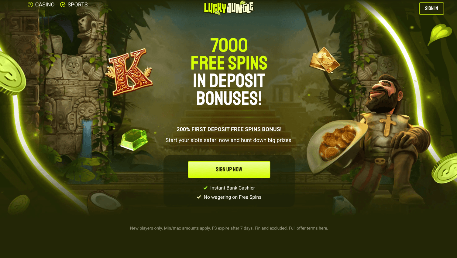 Lucky jungle