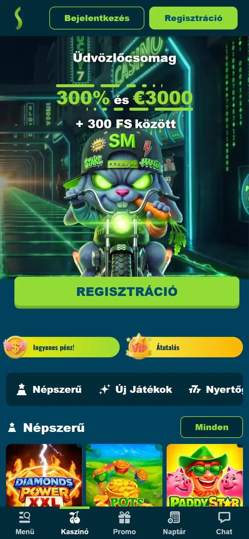 A Stakemania mobilon A Stakemania mobilon