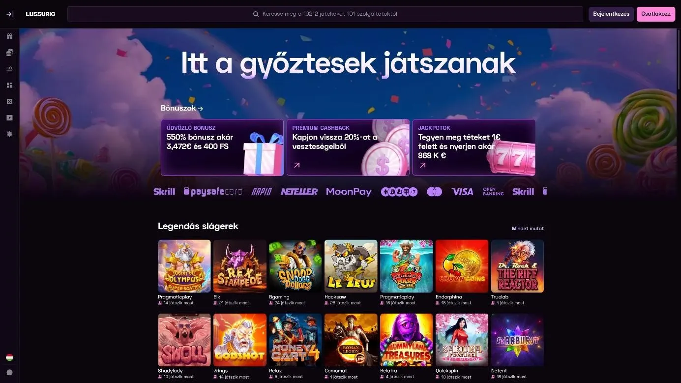 Lussurio Kaszinó Lussurio Kaszinó