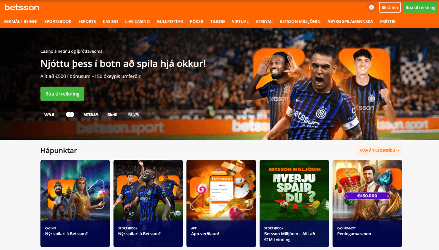 online casino iceland