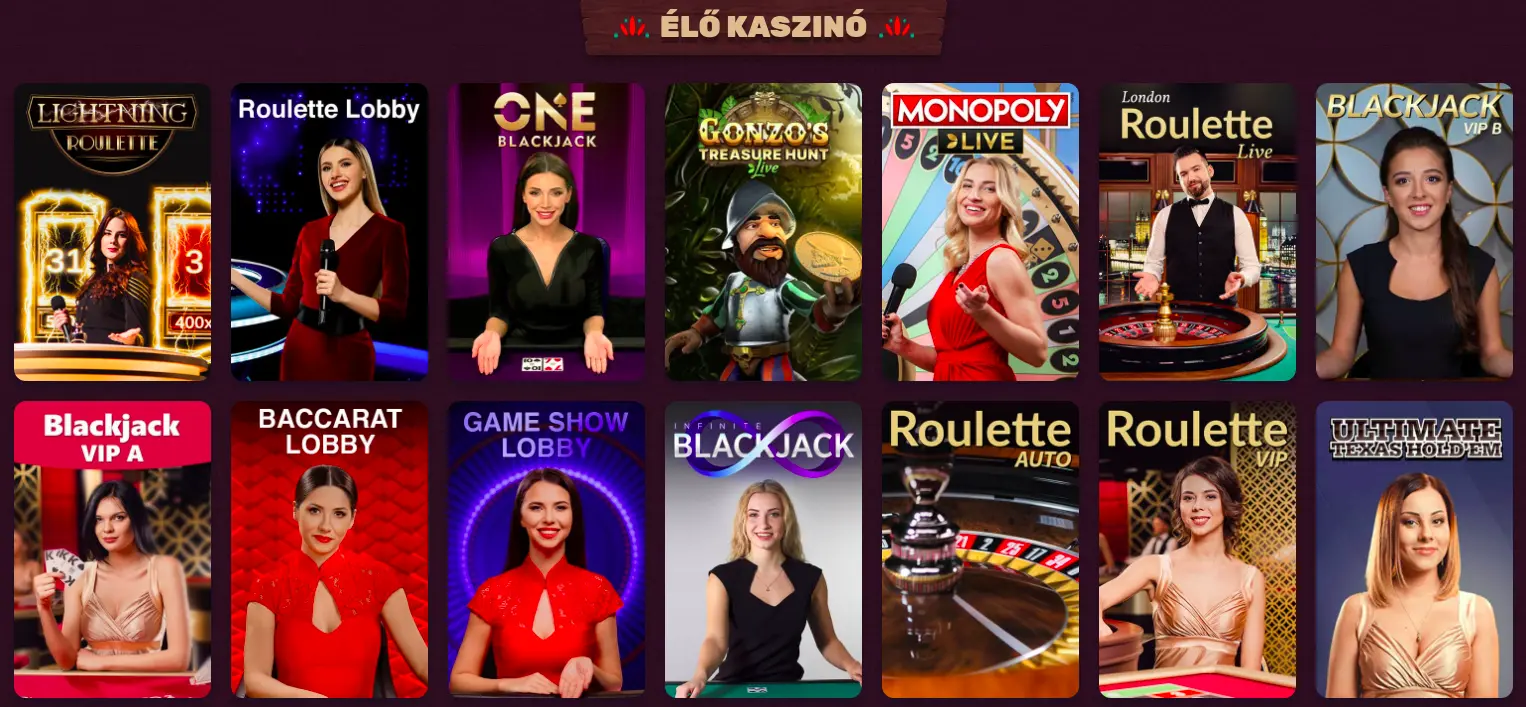 5 Gringos Casino játékok