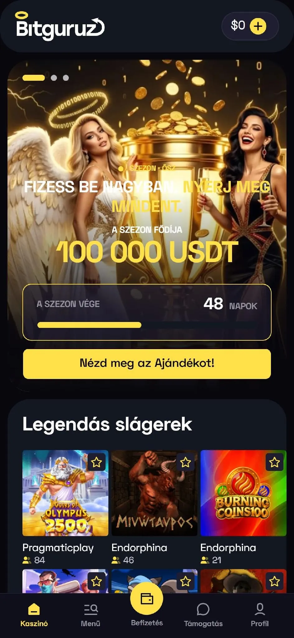 Mobil kaszinó és alkalmazás a Bitguruznál Mobil kaszinó és alkalmazás a Bitguruznál