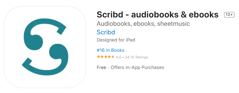 Scribd app for students