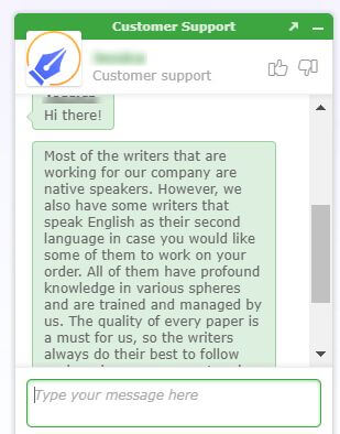 WriteMyEssay4Me support