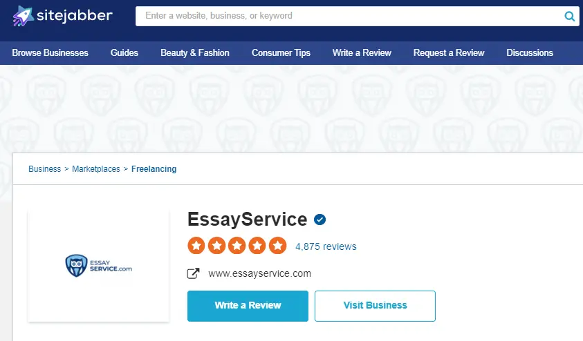 essay service reviews