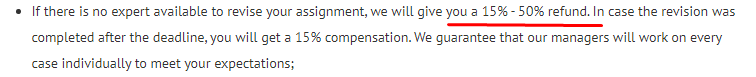 ExpertWriting refund