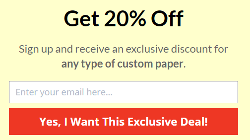 20% discount