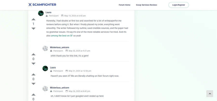 write paper for me customer review