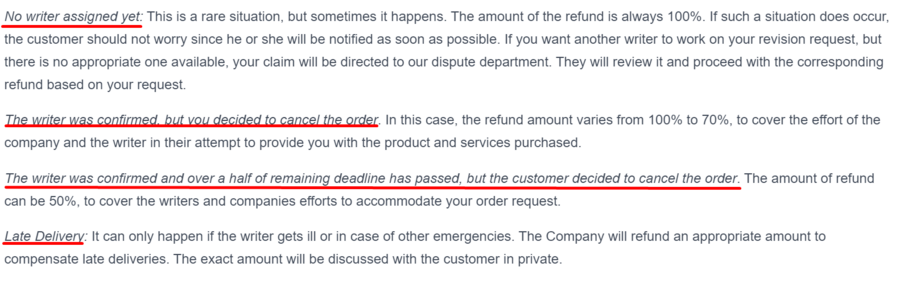 Details on assigned writer status