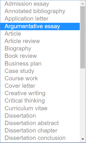 types of papers 