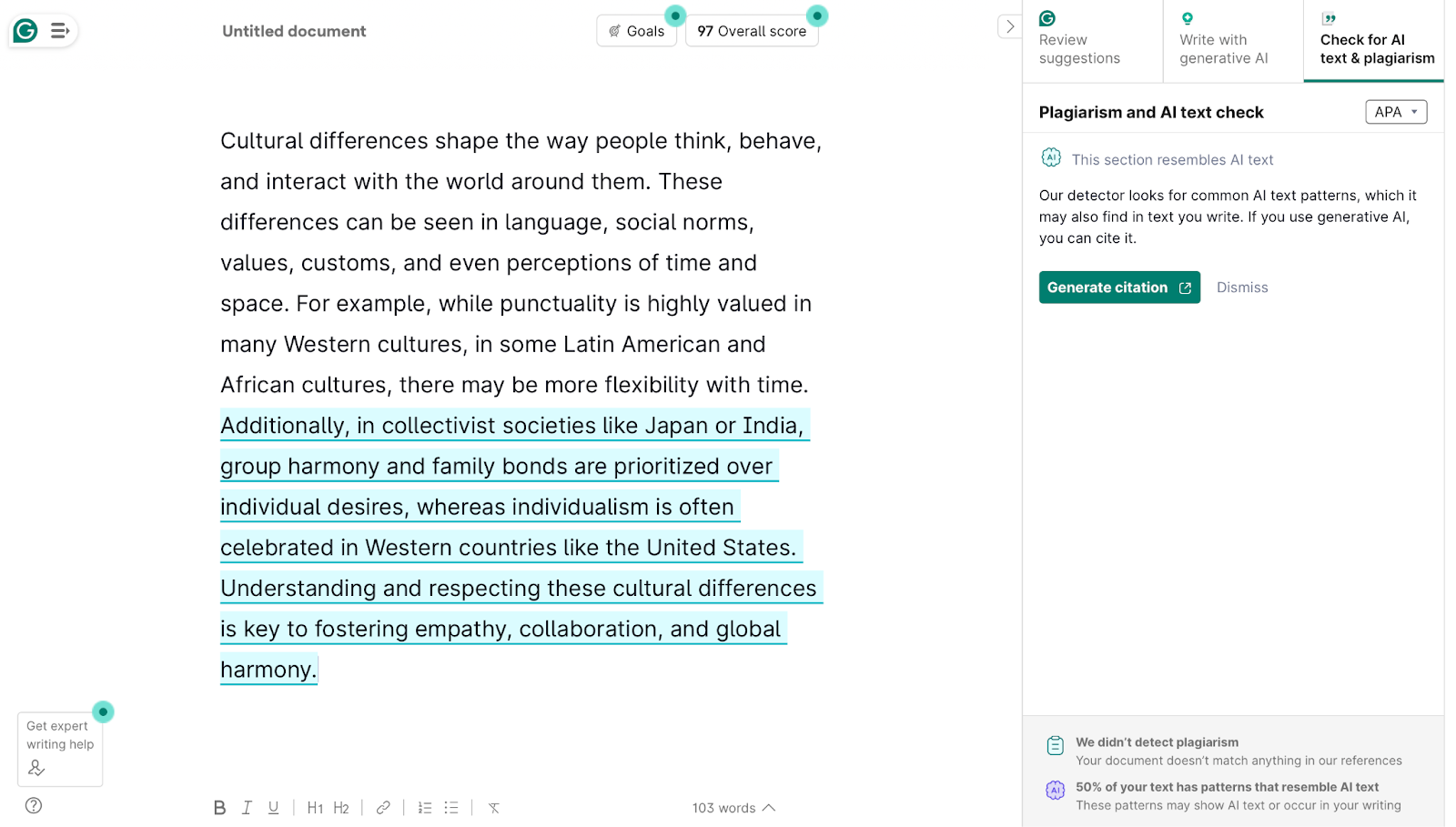 grammarly checker