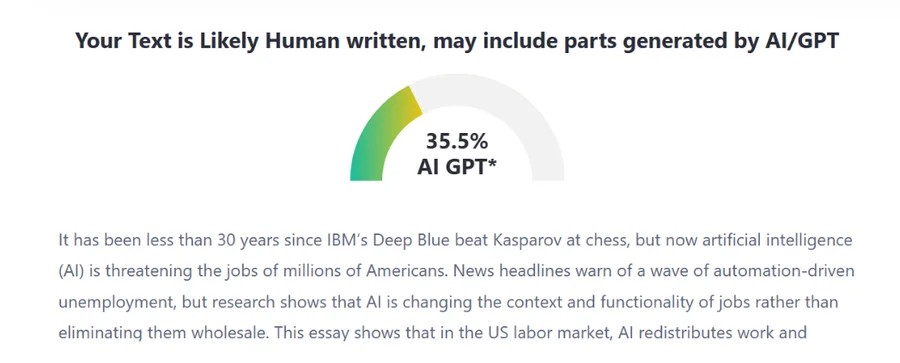 ai check